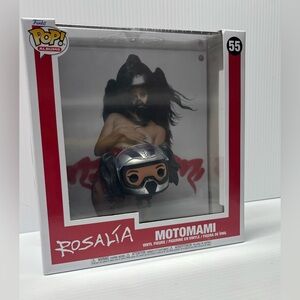 Funko Pop Album Cover w/ Case: Rosalía - Motomami #55 Naked Pop Reggaeton Singer